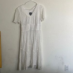White dress